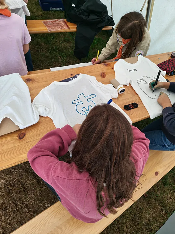 T-Shirts bemalen