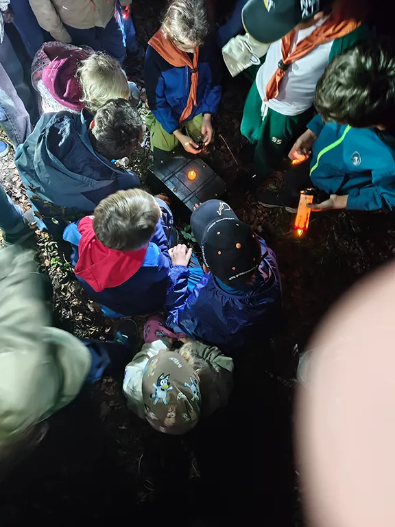 Kinder bei der Nachwanderung